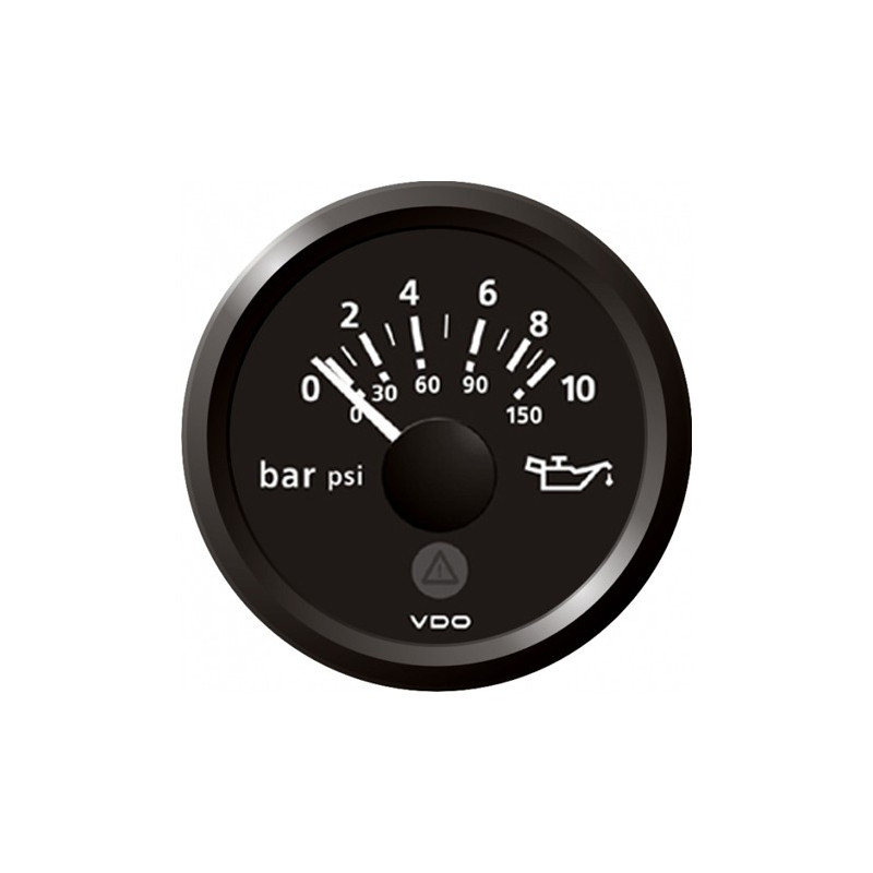 A2C59514113 Veratron ViewLine Engine Oil Pressure 10Bar Black 52mm