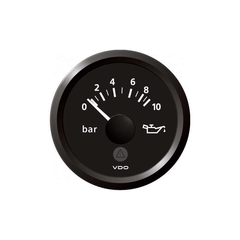 A2C59514114 Veratron ViewLine Engine Oil Pressure 10Bar Black 52mm
