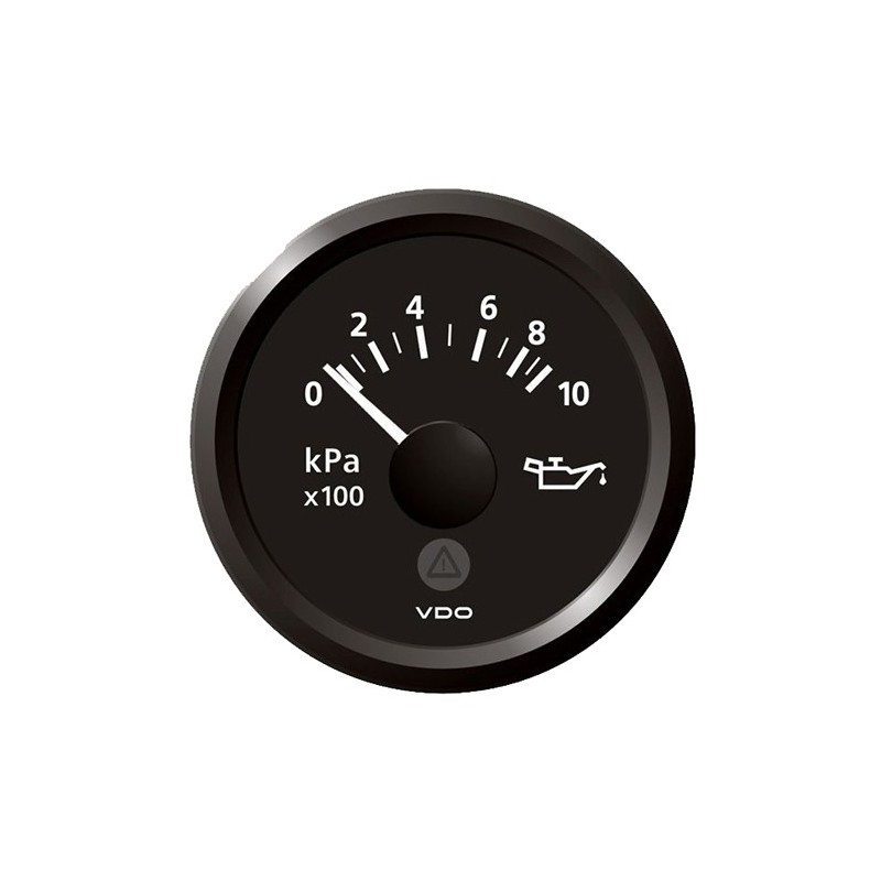 A2C59514115 Veratron ViewLine Engine Oil Pressure 10kPa Black 52mm