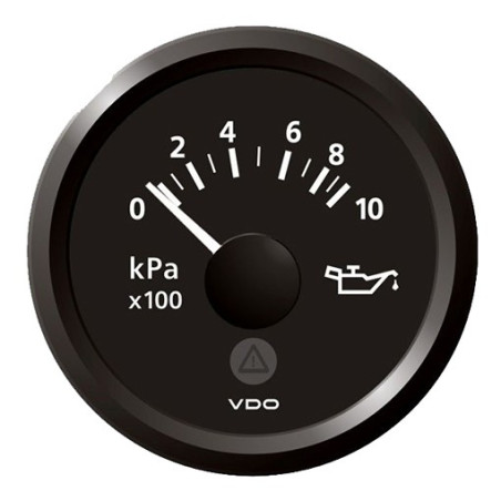 A2C59514115 Veratron ViewLine Engine Oil Pressure 10kPa Black 52mm