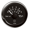 A2C59514123 Veratron ViewLine - 52mm Black Engine Oil Pressure 5Bar-80PSI - 12-24V DLRB