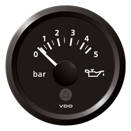 A2C59514126 Veratron ViewLine Engine Oil Pressure 5Bar Black 52mm