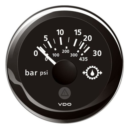 A2C59514141 Veratron ViewLine Transmission oil pressure 30Bar Black 52mm