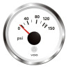 A2C59514194 Veratron ViewLine Engine Oil Pressure 150PSI White 52mm