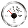 A2C59514209 Veratron ViewLine Engine Oil Pressure 30Bar White 52mm