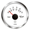 A2C59514213 Veratron ViewLine Engine Oil Pressure 5Bar White 52mm