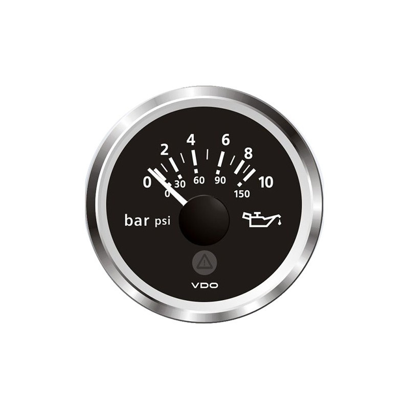 A2C59514112 Veratron ViewLine Engine Oil Pressure 10Bar Black 52mm