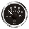 A2C59514129 Veratron ViewLine Engine Oil Pressure 80PSI Black 52mm