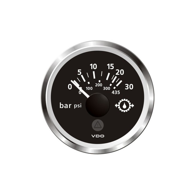 A2C59514142 Veratron ViewLine Transmission oil pressure 30Bar Black 52mm