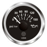A2C59514119 Veratron ViewLine Engine Oil Pressure 150PSI Black 52mm