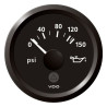 A2C59514121 Veratron ViewLine Engine Oil Pressure 150PSI Black 52mm
