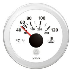 A2C59514237 Veratron ViewLine Cooling Water Temperature 120°C White 52mm