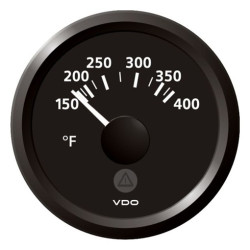 A2C59514157 Veratron ViewLine Cylinder temperature 400°F Black 52mm