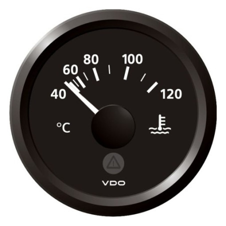 A2C59514159 Veratron ViewLine Cooling water temperature 120°C Black 52mm