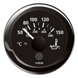 A2C59514160 Veratron ViewLine Engine Oil Temperature 150°C Black 52mm