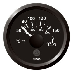 A2C59514162 Veratron ViewLine Engine Oil Temperature 150°C Black 52mm