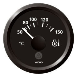 A2C59514163 Veratron ViewLine Engine Oil Temperature 150°C Black 52mm