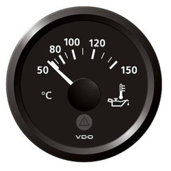 A2C59514164 Veratron ViewLine Engine Oil Temperature 150°C Black 52mm