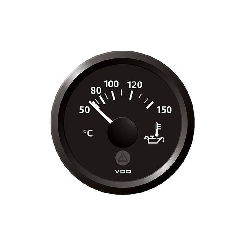 A2C59514164 Veratron ViewLine Engine Oil Temperature 150°C Black 52mm