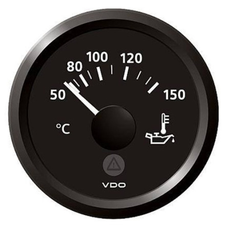 A2C59514164 Veratron ViewLine Engine Oil Temperature 150°C Black 52mm
