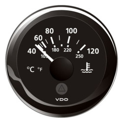 A2C59514170 Veratron ViewLine Cooling water temperature 120°C Black 52mm