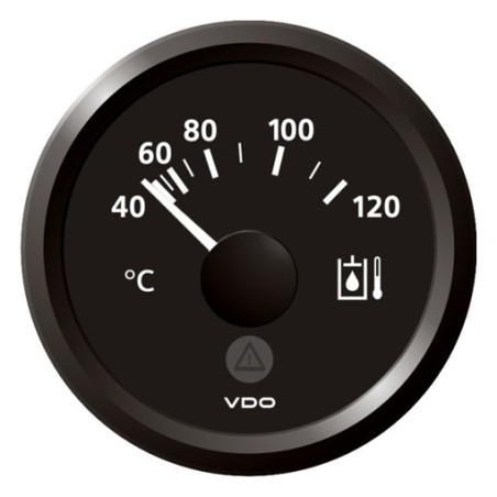 A2C59514174 Veratron ViewLine Hydraulic temperature 120°C Black 52mm