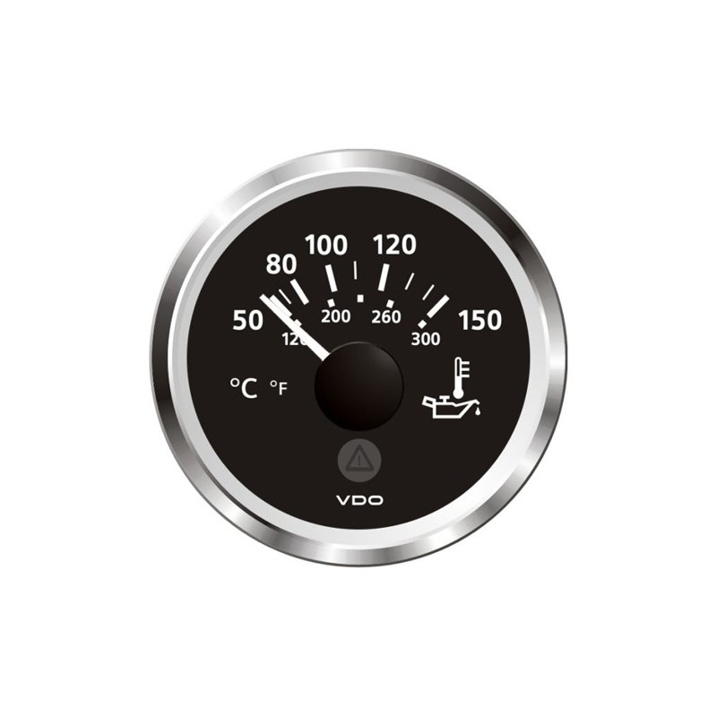 A2C59514161 Veratron ViewLine Engine Oil Temperature 150°C Black 52mm