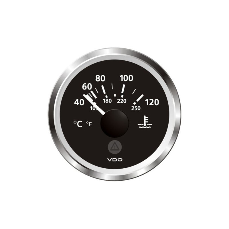 A2C59514171 Veratron ViewLine Cooling water temperature 120°C Black 52mm