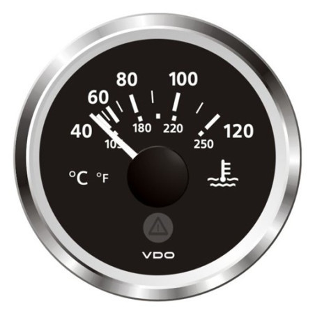 A2C59514171 Veratron ViewLine Cooling water temperature 120°C Black 52mm