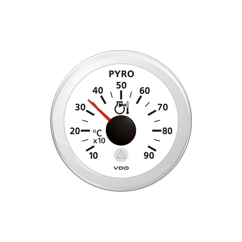 VDO ViewLine Pyrometer 900°C Wit 52mm