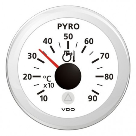 VDO ViewLine Pyrometer 900°C Wit 52mm