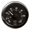 A2C59512337 Veratron ViewLine Outdoor Temperature 120°F Black 52mm