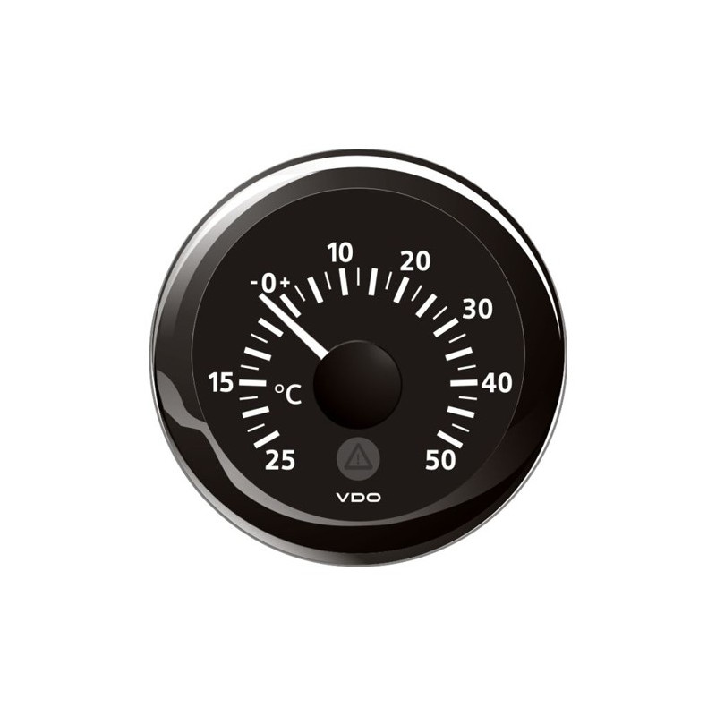 A2C59512336 Veratron ViewLine Outdoor temperature 50°C Black 52mm