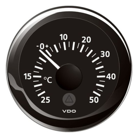 A2C59512336 Veratron ViewLine Outdoor temperature 50°C Black 52mm