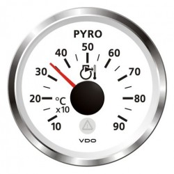 VDO ViewLine Pyrometer 900°C Wit 52mm