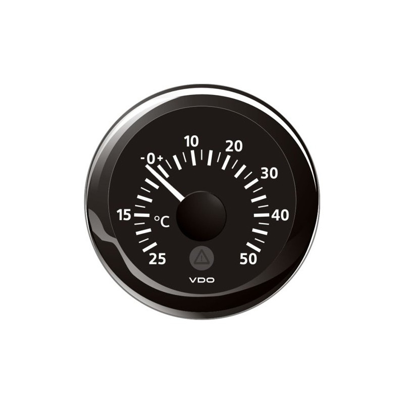 A2C59514803 Veratron ViewLine Outdoor Temperature Kit 50°C Black 52mm