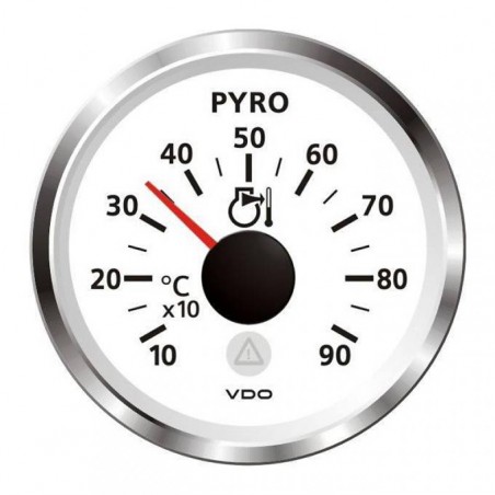 VDO ViewLine Pyrometer Kit 900°C Wit 52mm