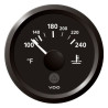 A2C59514175 Veratron ViewLine Cooling Water Temperature 240°F Black 52mm