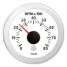 A2C59512349 Veratron ViewLine Tachometer 8,000 RPM White 52mm