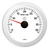 A2C59512434 Veratron ViewLine Tachometer 4,000 RPM White 85mm