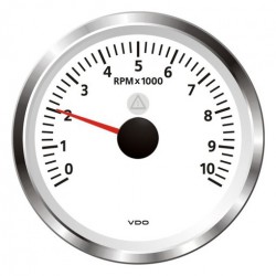 VDO ViewLine Drehzahlmesser 10.000 RPM Weiß 85mm