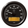 A2C59512357 Veratron ViewLine Tachometer 8,000 RPM Black 85mm