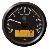A2C59512358 Veratron ViewLine Tachometer 10,000 RPM Black 85mm