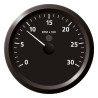 A2C59512444 Veratron ViewLine Tachometer 3,000 RPM Black 110mm