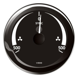 A2C59512402 Veratron ViewLine - 85mm Black Speed Synchro Indicator - 12-24V DLRB