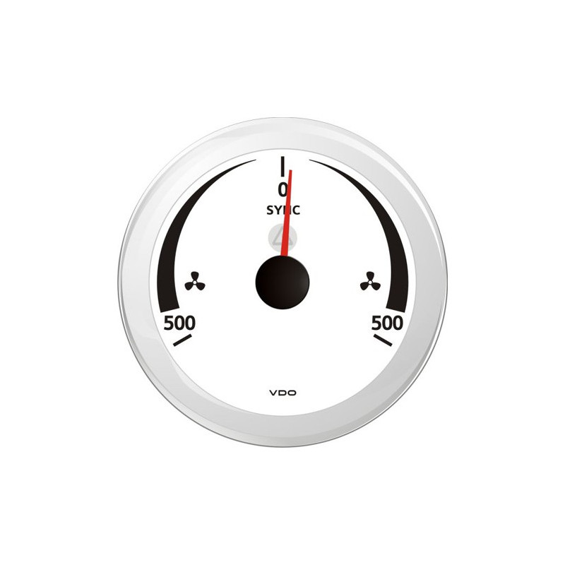A2C59512403 Veratron ViewLine - 85mm White Speed Synchro Indicator - 12-24V DLRW