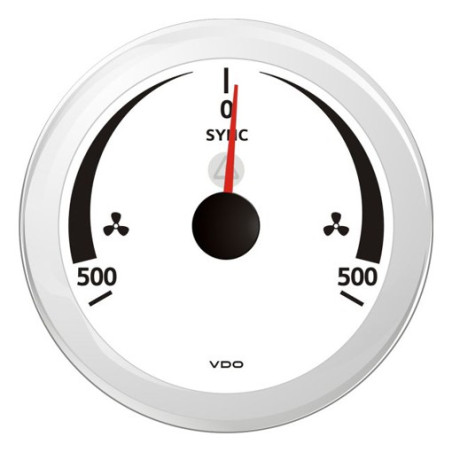 A2C59512403 Veratron ViewLine - 85mm White Speed Synchro Indicator - 12-24V DLRW