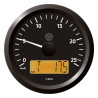 A2C59512366 Veratron ViewLine Speedometer 25 Km/h Black 85mm