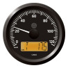 A2C59512369 Veratron ViewLine Speedometer 120 Km/h Black 85mm