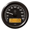 A2C59512370 Veratron ViewLine Speedometer 200 Km/h Black 85mm